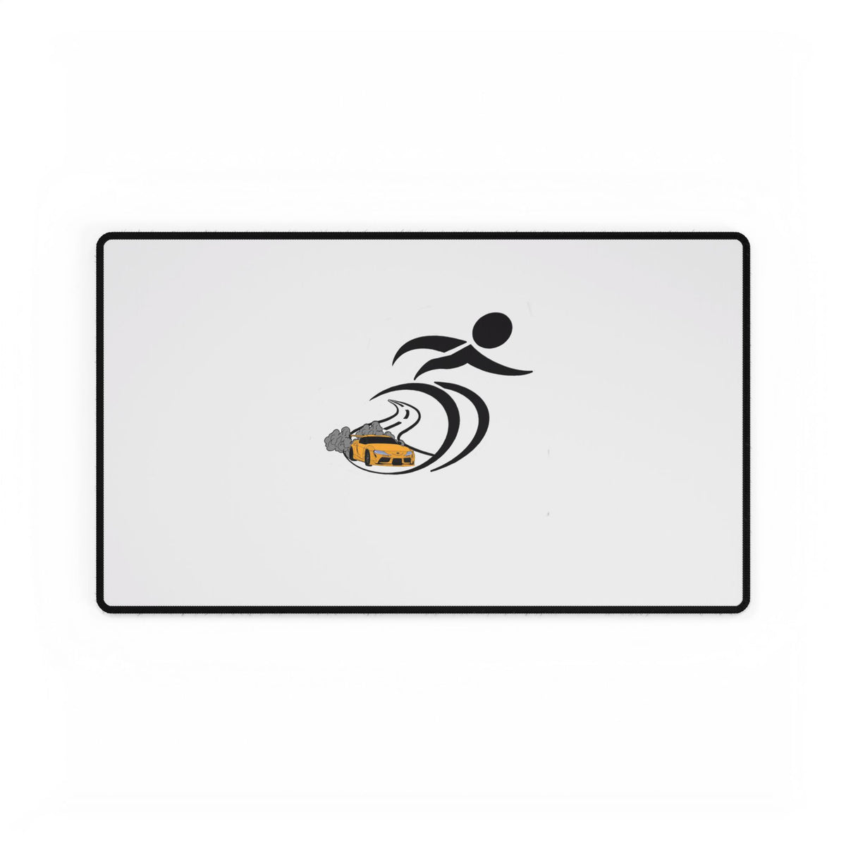 Racing Wave Desk Mat — Gamer & Car Enthusiast Mouse Pad
