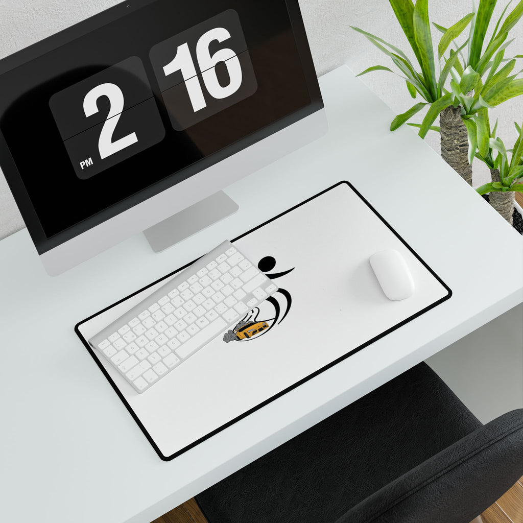 Racing Wave Desk Mat — Gamer & Car Enthusiast Mouse Pad