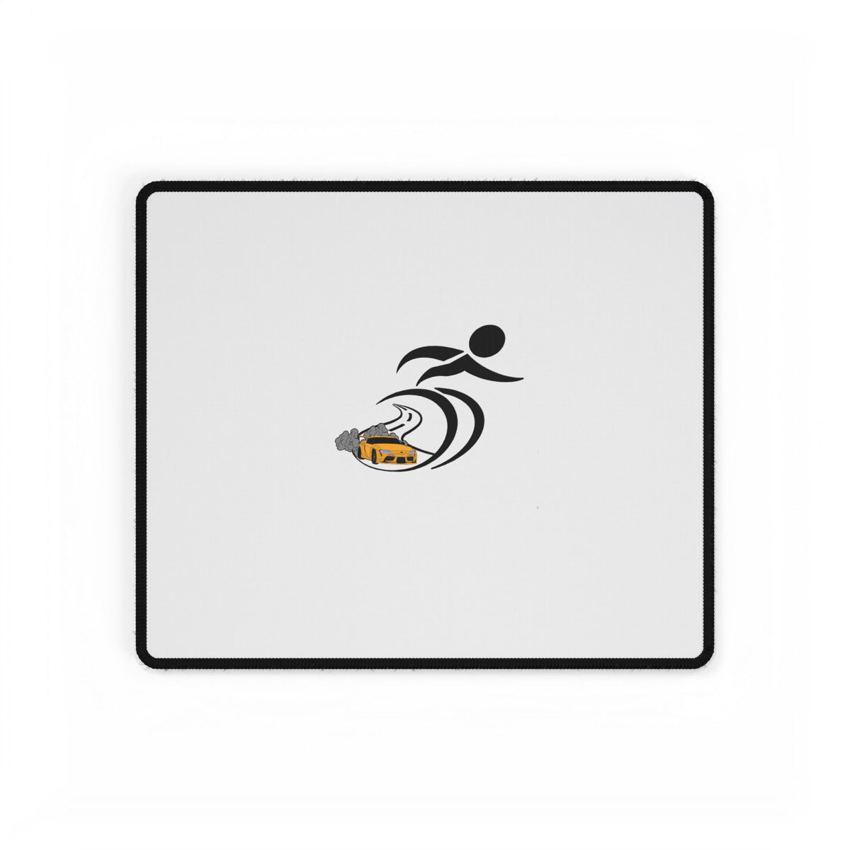 Racing Wave Desk Mat — Gamer & Car Enthusiast Mouse Pad