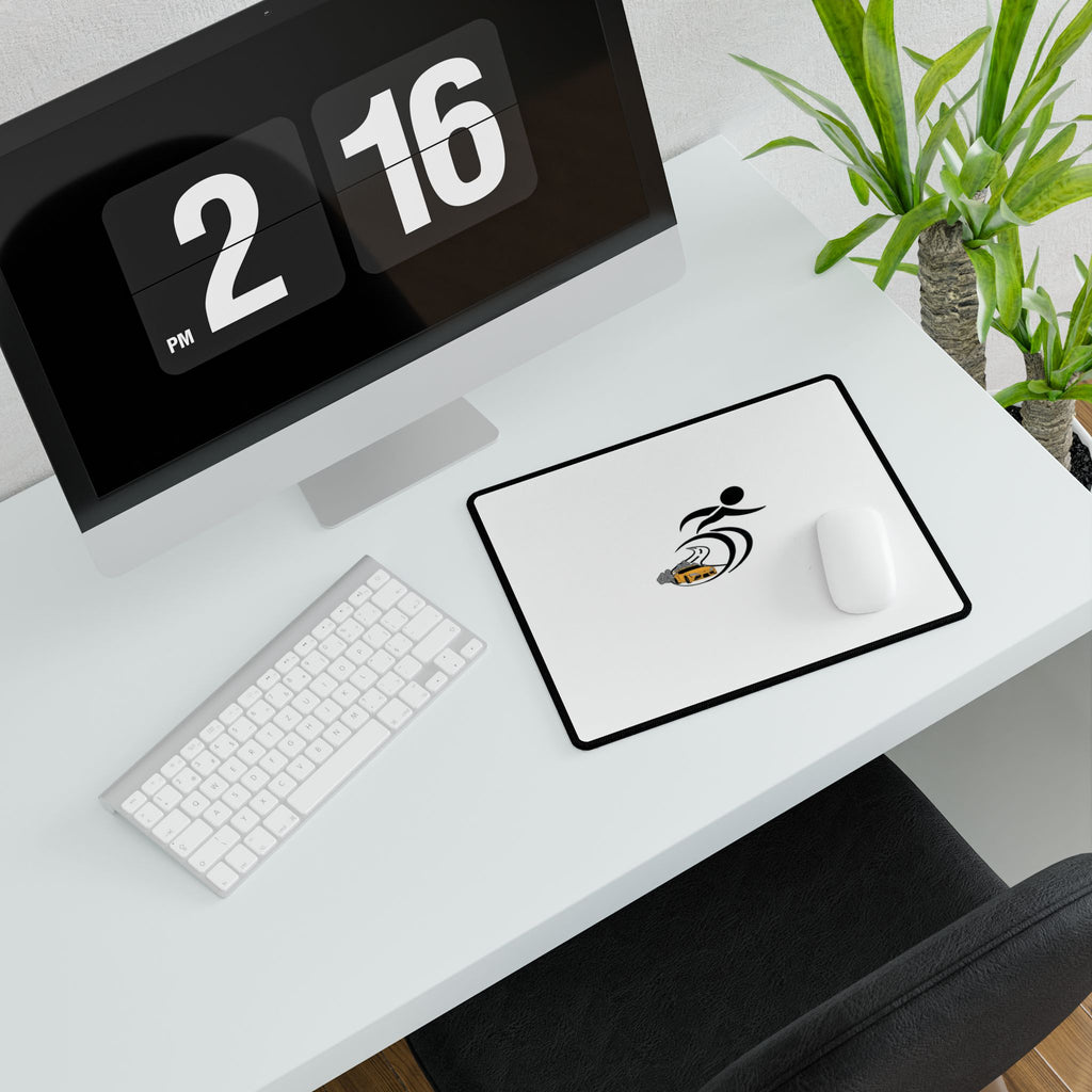 Racing Wave Desk Mat — Gamer & Car Enthusiast Mouse Pad